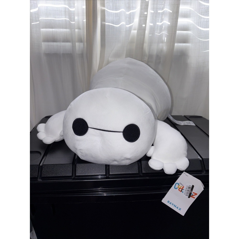 NWT Disney Baymax Cuddleez Large 23" Plush Pillow Big Hero 6 White Stuffed Toy